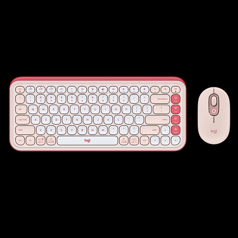 Logitech POP ICON COMBO Wireless Bluetooth Keyboard & Mouse Set
