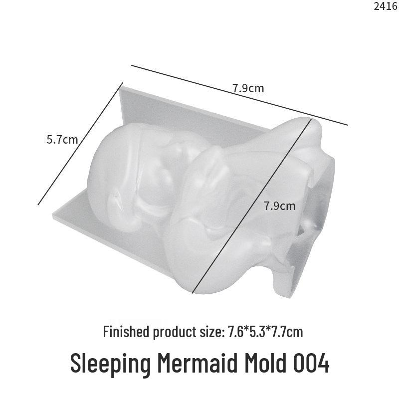 

Poppy Crystal Ocean Mermaid Silicone Mold for Aromatherapy Candles