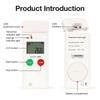 JuanJuan USB Temperature Logger -30~70℃ Thermometer 65000 Sets Temperature Humidity Recorder for Food Drug Cold-chain Transport