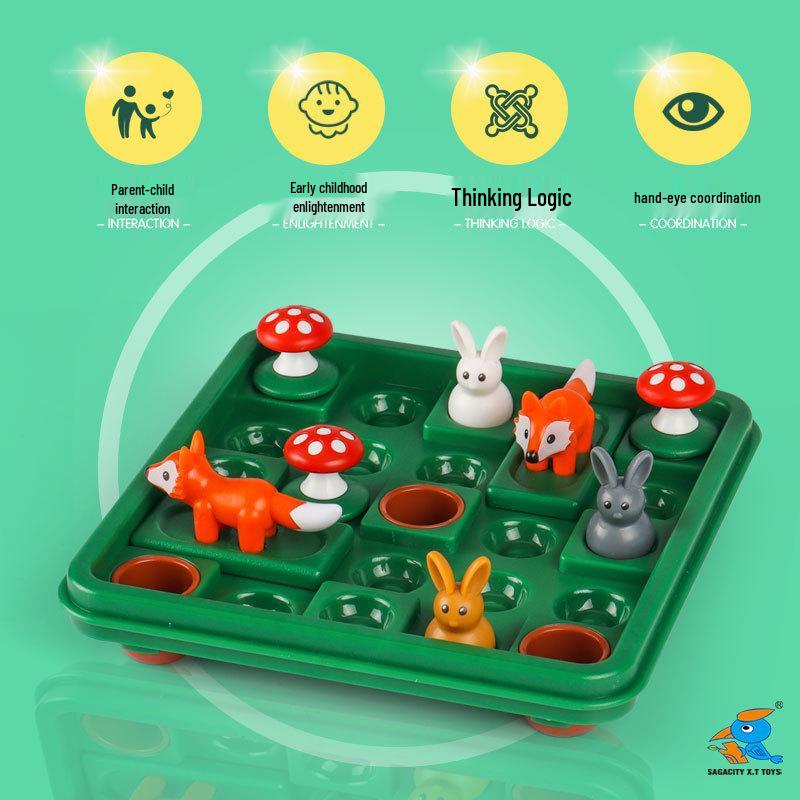 Xingtong Hüpfendes Kaninchen Logisches Denken Herausforderung Puzzle Spielzeug