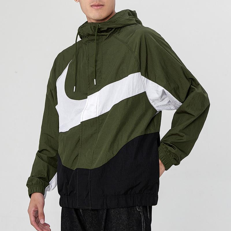 Nike Sportswear Jackets & Coats Spring Men's Olive Green DD5968-326