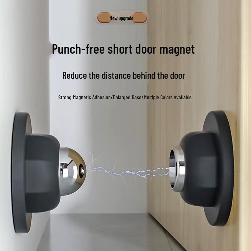 Etravel Punch-Free Magnetic Door Stopper