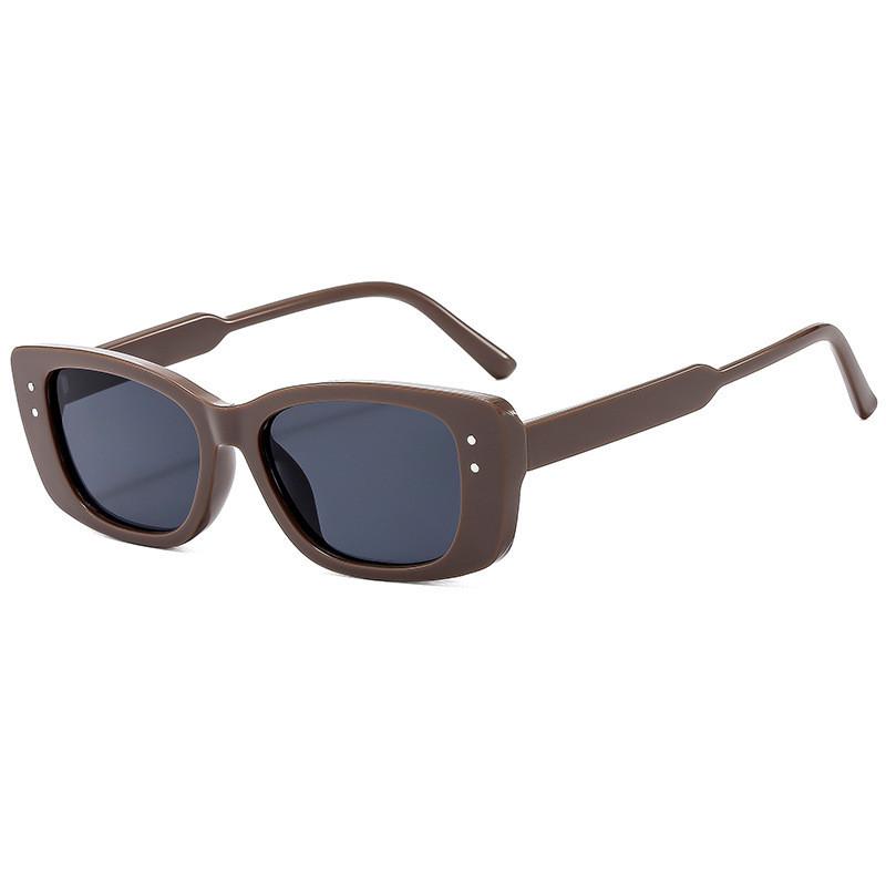Geometric Square Sunglasses With Uv400 Protection For Outdoor Sports And Fashion Enthusiasts