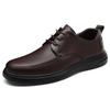 FashionHigh Quality Men Genuine Leather Shoes Versatile Men's Casual Shoes Fashion Brand Man Oxford Shoes Lace Up Formal Dress Footwear