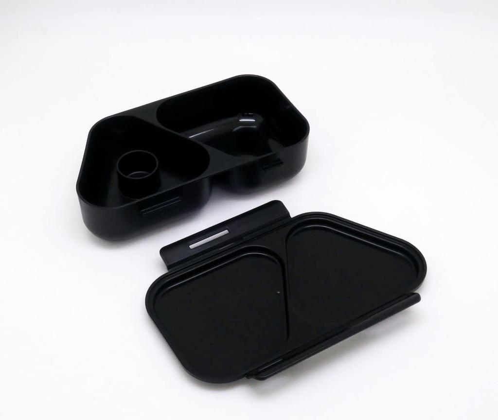 OSK Bento Box Snoopy Lunch Box Set of 2 Onigiri Lunch Safe with Lid Onigiri Case That Can Be Used To Make Onigiri Without Squeezing and Also Holds