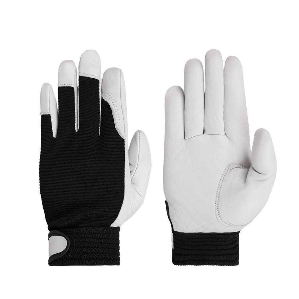 

Wear-resistant Safety Protective Gloves Labor Protection Men s Driver Mitten Working L белый