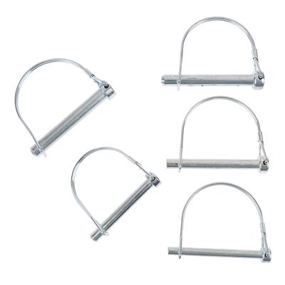 Heavy Duty Marine Trailer Coupler Safety Pin D Ring Round Arch Locking Lock Pin