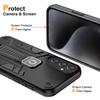For Samsung Galaxy A25 5G (Global) (161.0 X 76.5 X 8.3mm) Case Kickstand Phone Cover Drop Protection