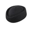 Simple solid color straw beret children spring and summer fashion casual painter bud hat stewardess hat shows small face