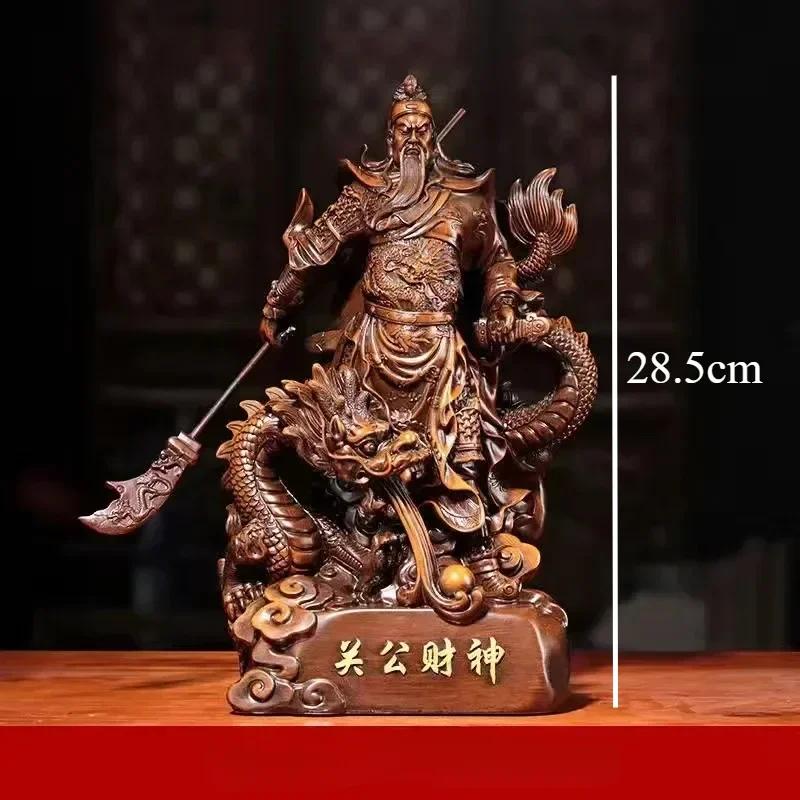 

Home decoration accessories Guan Gong Statue Offering deities Resin Crafts Buddha statue Wu Caishen Gift for store opening