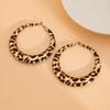 Hyperbole Large Round Hoop Earring Vintage Charm Jewelry Fashion Piercing Earrings for Women
