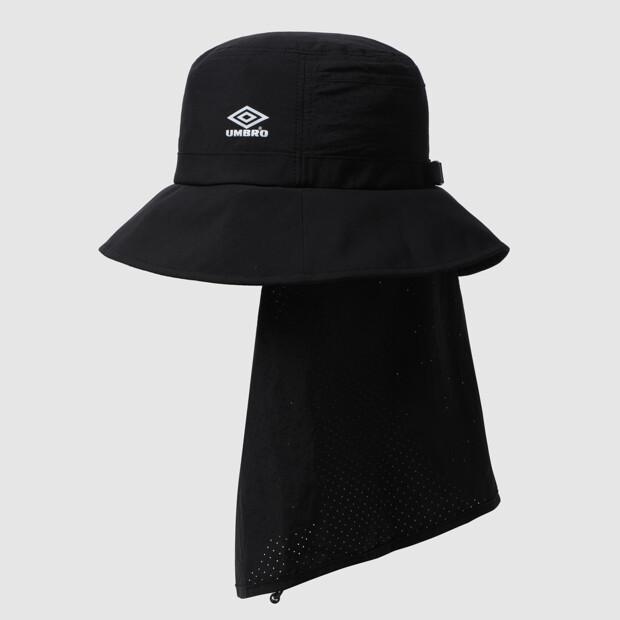 UMBRO Essentials 2-Way Sunshade Hat Black Ur221Cht51