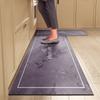 Non-slip Crystal Velvet Kitchen Mat Super Absorbent Long Carpets for Bedroom Bathroom Entrance Door Floor Mats