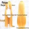 Meiya 100cm Long Straight Cosplay Wig with Inner Net & Realistic Scalp, Available In Multiple Colors