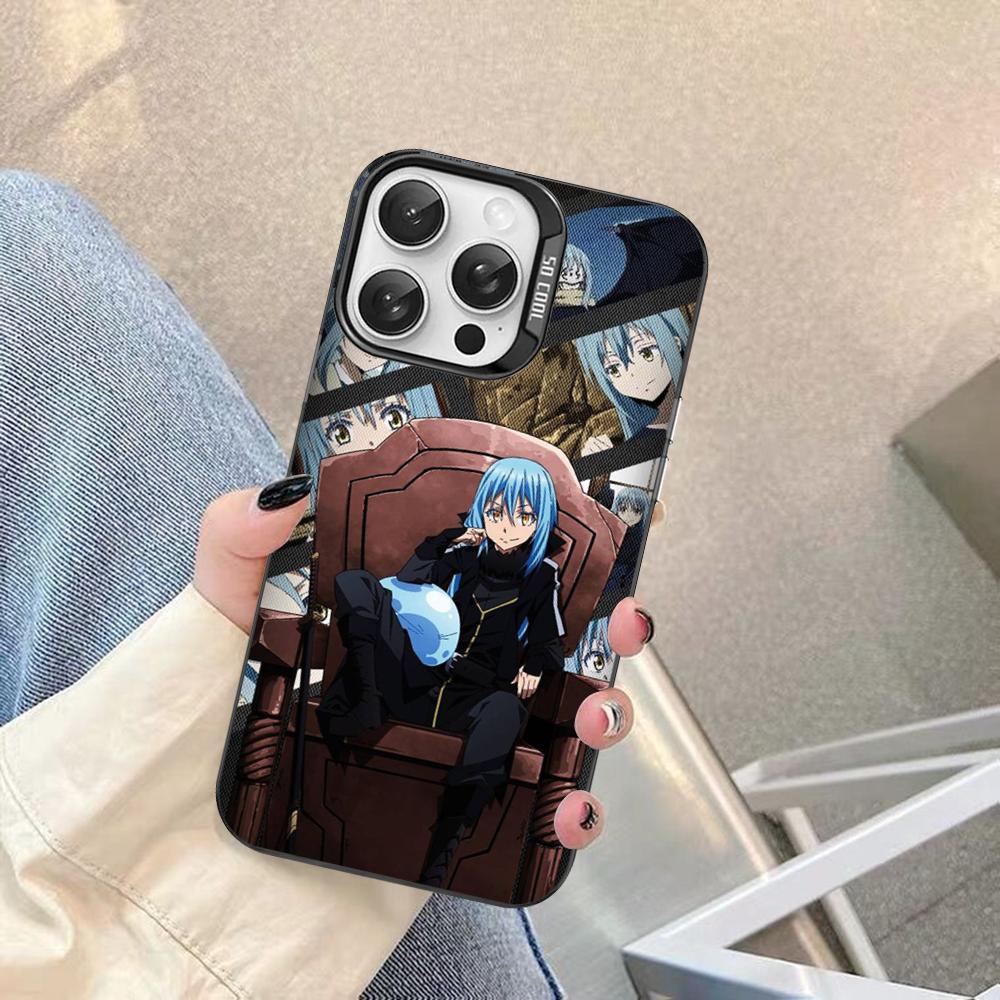 

Demon Slime Rimuru Tempest Phone Case For IPhone 16 15 14 13 12 11 Pro Max X XR XSMAX 8 7 Plus Matte Shockproof Back Cover iPhone 13