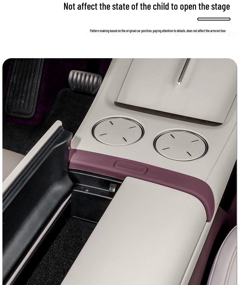 Silicone Protective Pad for YU7 Center Console Armrest Box Button