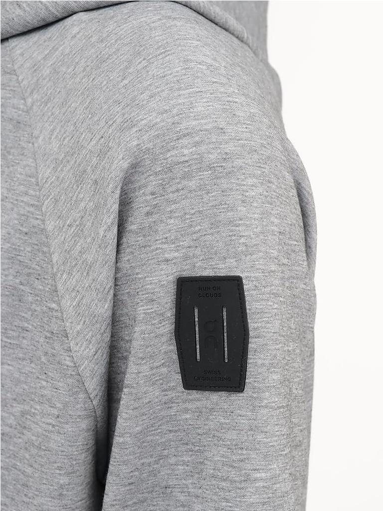 On Size Grey Men's Hoodie, M,