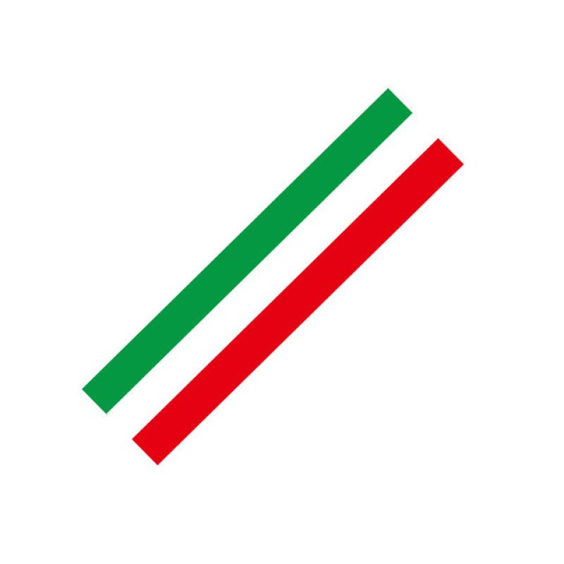 Adesivi per Volante Auto Adesivo Auto Personalizzato Adesivo Bandiera Nazionale Colorata Adesivi per Griglia