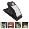 1 PC USB Solar Clip Lamp With Built in Battery USB Human Body Induction 72 Led Light for Outdoor Courtyard Garden Terrace