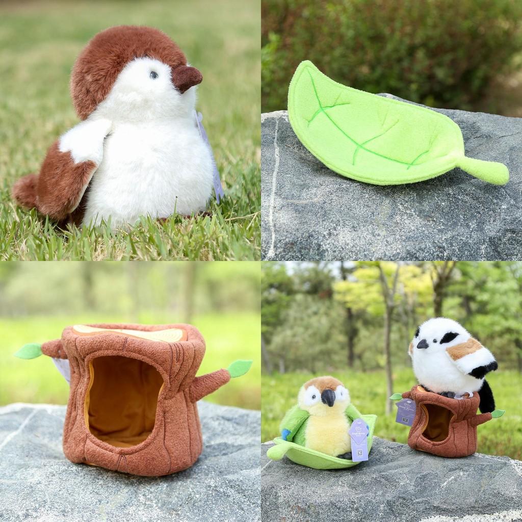 Small Plush Bird Toy With Pp Cotton Filling For Children Playroom Decor Doll