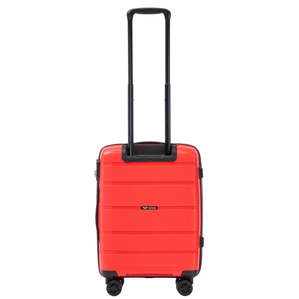 Wings Hawfinch 3.0 Cabin Suitcase Polypropylene 20" Red