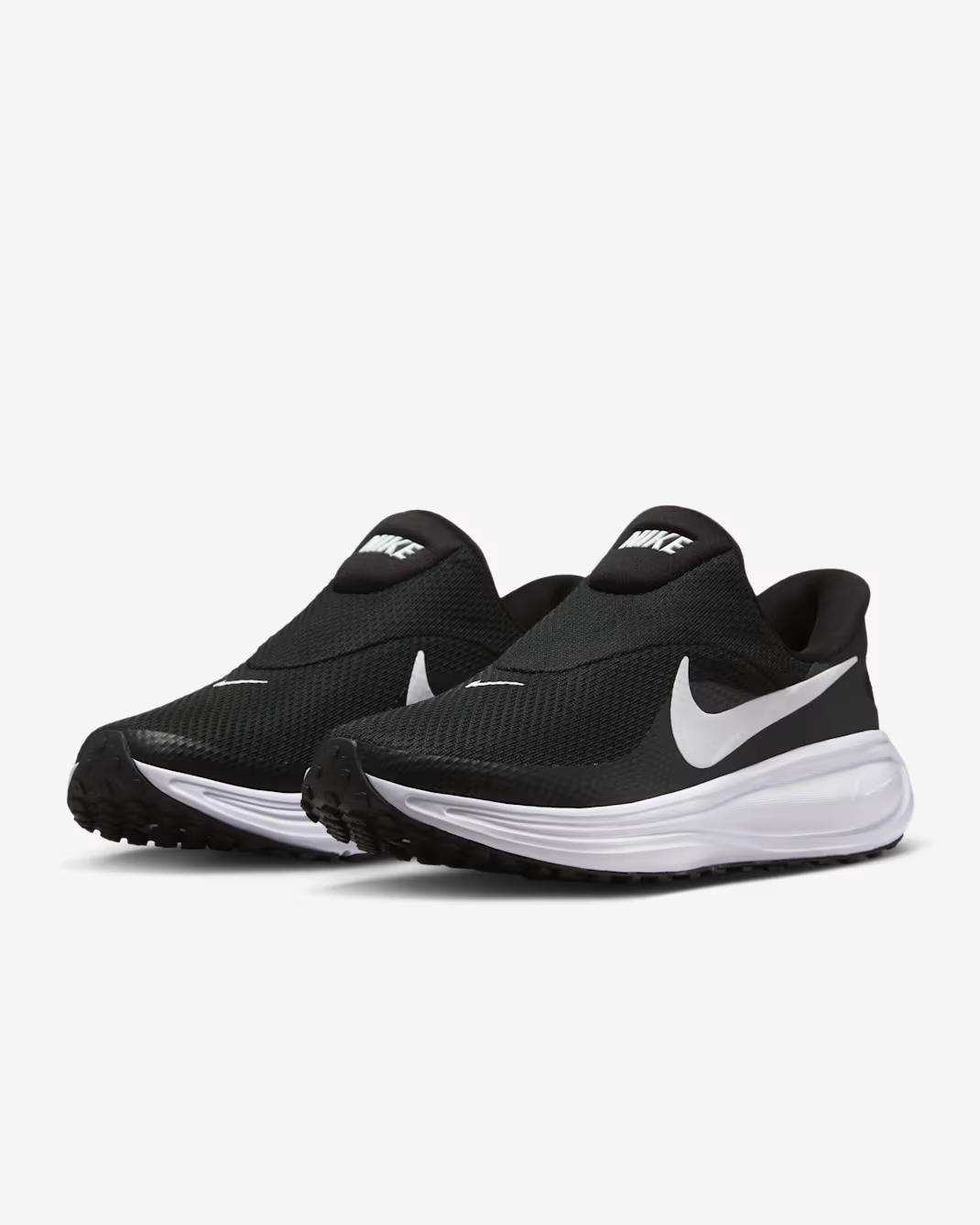 HQ2415-001 Nike Revolution 8 EasyOn Black White (Women s) 6W
