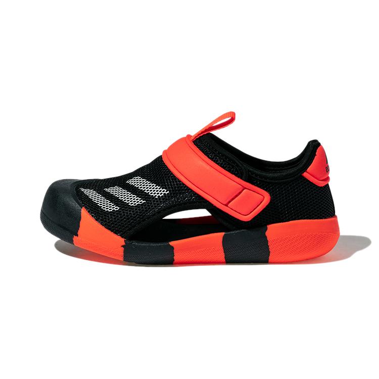 New Adidas Altaventure Anti-Slip And Wear-Resistant Breathable Children's Sandals Black Orange Children Aged 3-7 Years Old GX5109