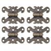 4pcs Zinc Alloy Hinge Antique Hinge Furniture Hardware Accessories