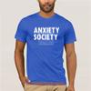 Anxiety Society Graphic Printed Tshirt 2024 Fashion Men T Shirt
