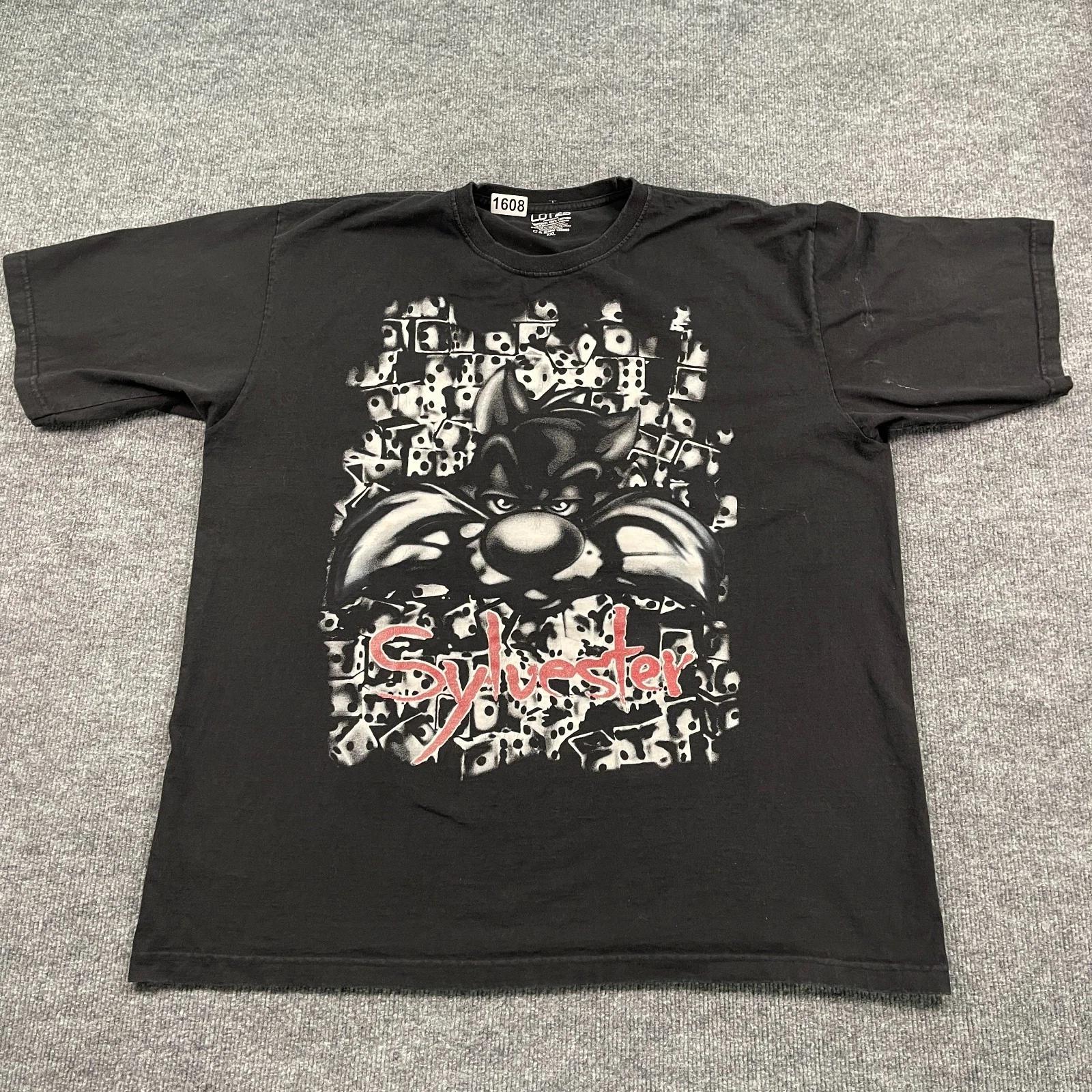 

Sylvester The Cat Looney-Tunes Shirt 2XL 26x30 Black 4XL