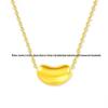 Shuibei 999 Pure Gold Ginkgo Leaf Buddha Necklace - Bestseller Jewelry Piece