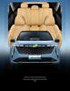 Breathable Perforated Leather Seat Covers for 23-25 Geely Boyue L – Full Coverage, Four-Season Use