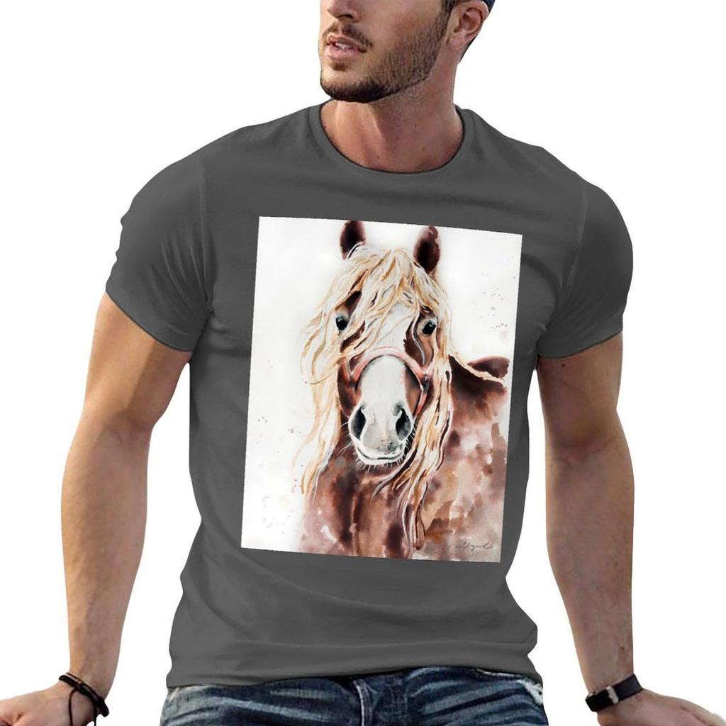 Horse Mare Power Tshirt T Shirts Cotton 100 G Unisex T Shirts For Unisex Printed T Shirts For Unisex Tshirt