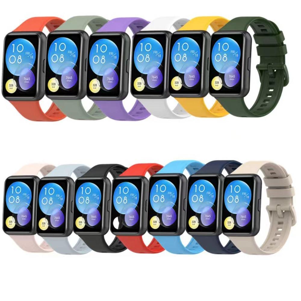 2025 Soft Silicone Strap For Huawei Fit 2 Smart Watch Band Sport Wristband Belt Correa Bracelet Replacement Accessories