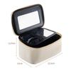 FLORPERRY Makeup Makeup Cosmetic Storage Makeup Small Item Storage Cosmetic Travel Travel Storage Vanity Business White Pouch, Multifunctional,