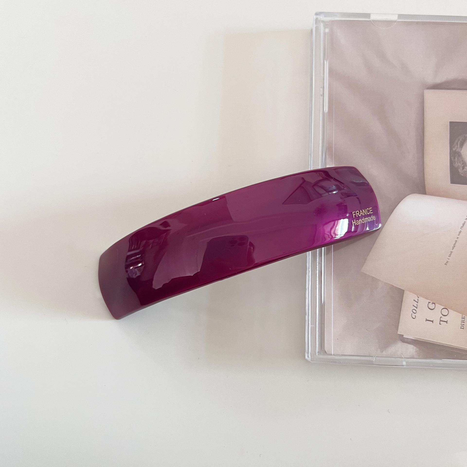 

Korean Style Elegant Acetate Half-Up Hair Clip for Women - High-End Spring Ponytail Accessory