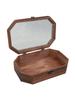 Solid Wood Decorative Organizer Box for Small Accessories and More