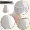 Lamp Shade Scallop Lampshade Cover Vintage for Bedroom Bedside Lamps