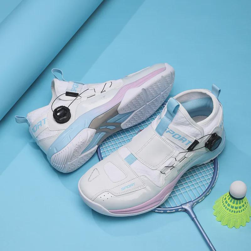 Crossing 2.0 Professional Badminton Shoes: Anti-Slip, Shock-Absorbing, Breathable Men's & Women's Training Footwear