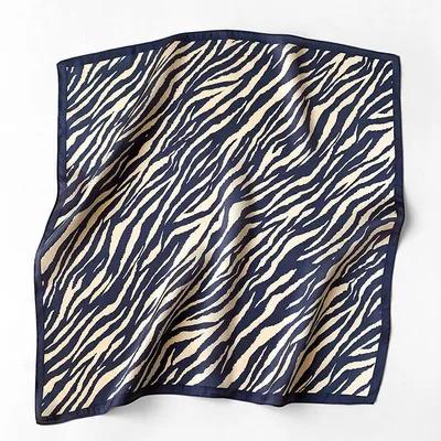 New 100% Natural Real Silk Scarf Fashion Women Summer Beach Small 53*53cm Neck Scarves Shawl Bandana Hijab Pashmina Poncho 2026