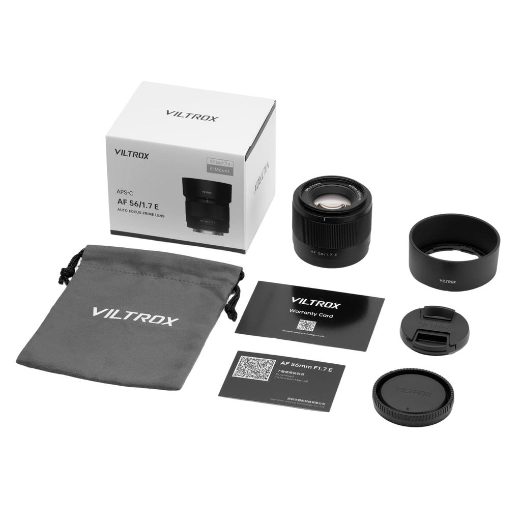VILTROX AF 56mm F1.7 E Air APS-C Portrait Lens for SONY E