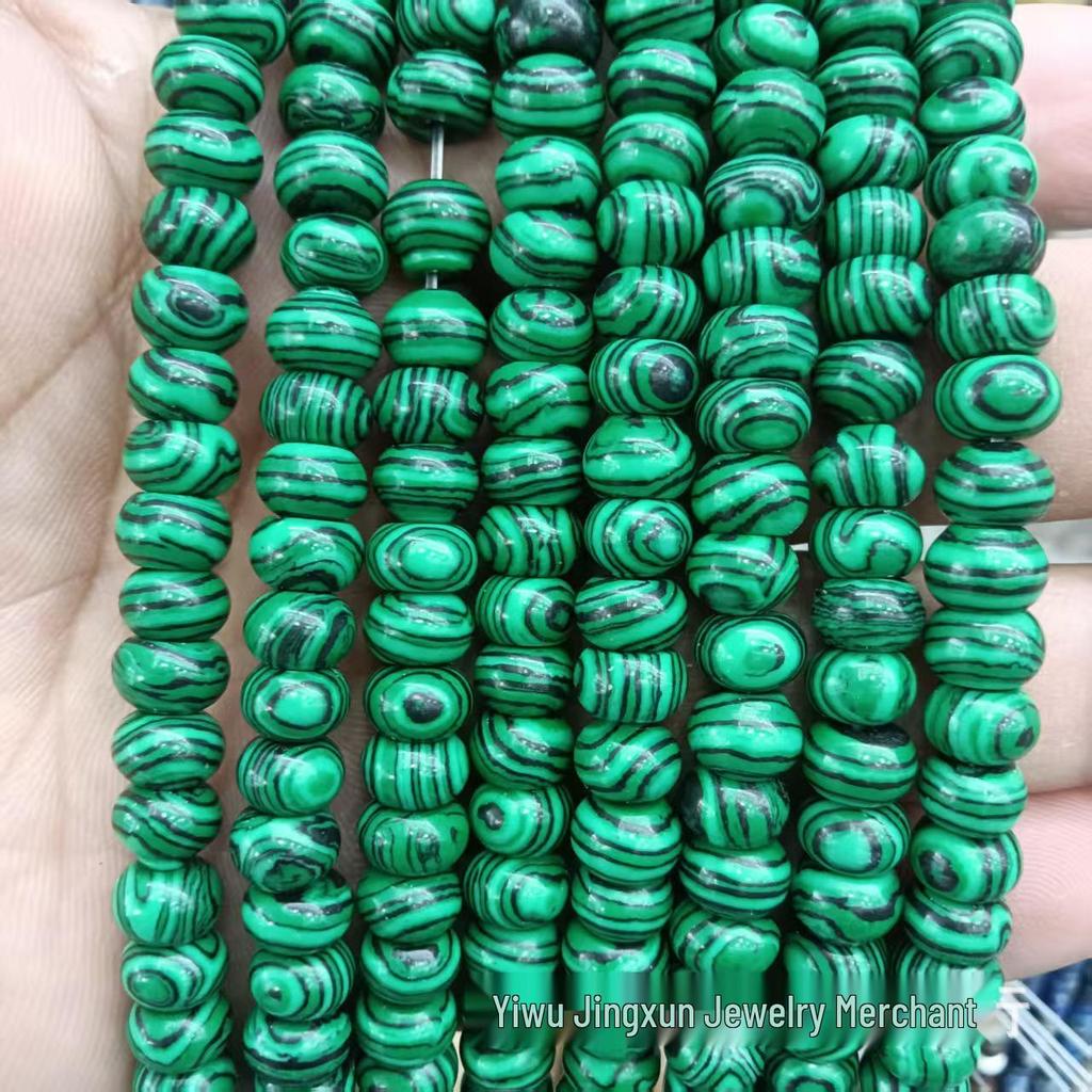 100 Natural Stone 5x8mm Abacus Beads for Jewelry Making – Bracelets & Necklaces