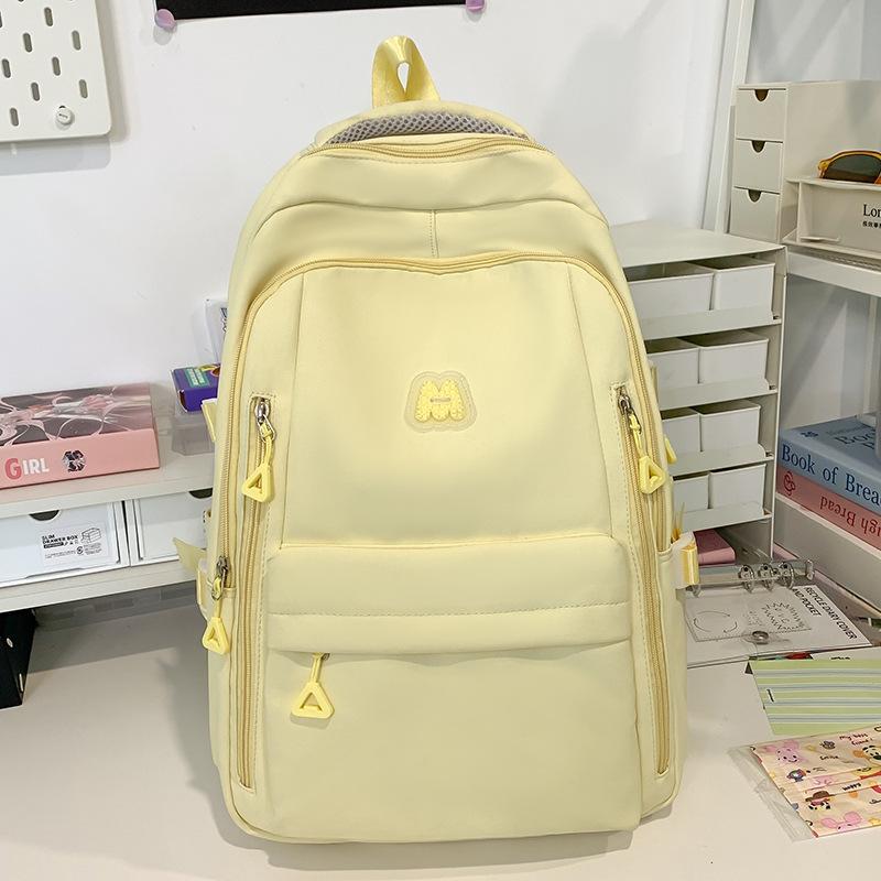 School bag children, elementary school students, girls, junior high school students, college students, high-value wind backpack,