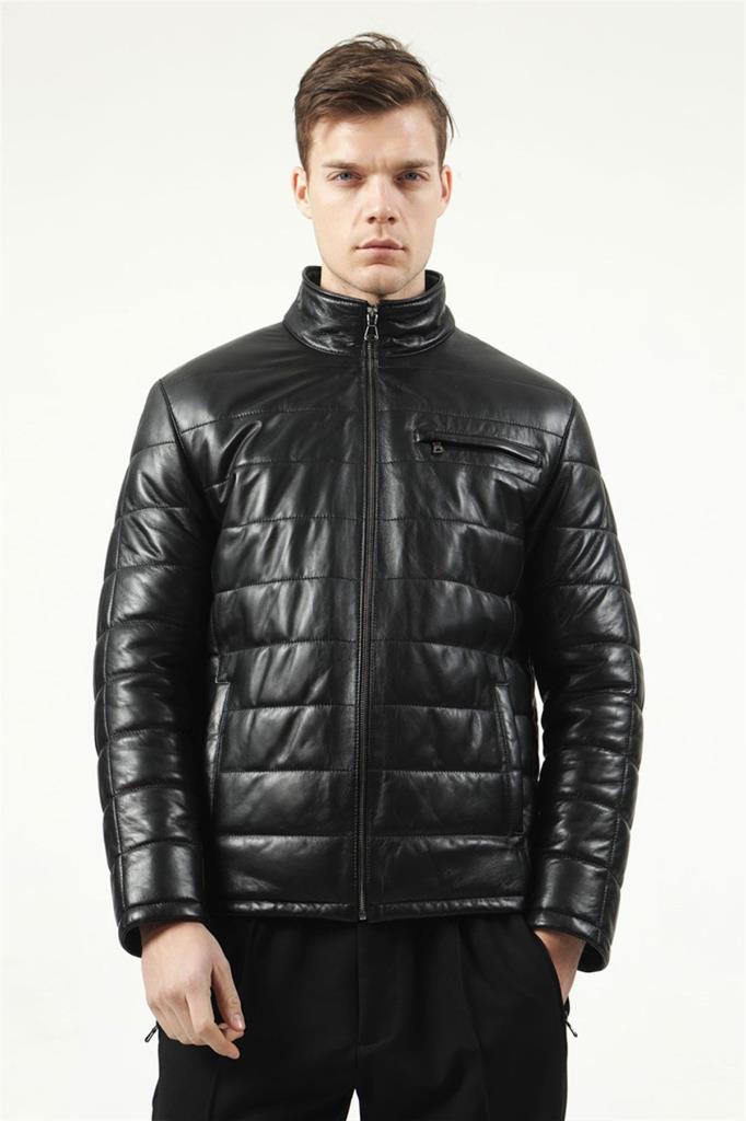 

Мужская куртка НАДУВНАЯ мужская куртка из натуральной кожи в 3 различных вариантах цвета