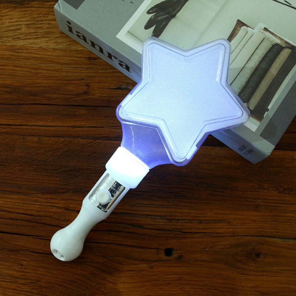 Star Heart LED Glow Stick Mini Concert Light Stick LED Glow Luminous Stick  Music Festival