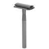 Zinc Alloy     Men Portable Brass Handle Double   Shaving   with Base for Face Grooming