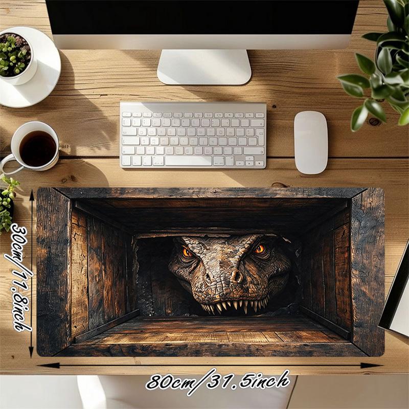 Dinosaur Box Gamer Large Deskmat Mousepad Playmat Xl Keyboard Mouse Pad Gaming Desk Accessories Anime Pc Extended Pads