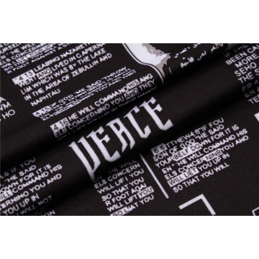 Футболки с буквами Мужские летние футболки Мужская уличная одежда 3D-принт Футболка — фото 5