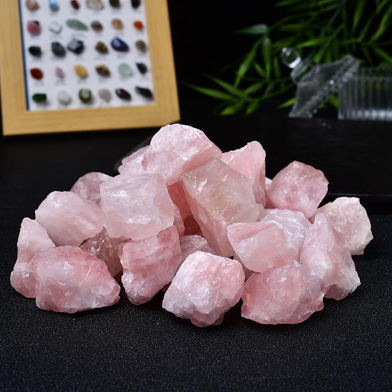 Natural Rose Quartz Aromatherapy Diffuser Stone for DIY Landscaping, Jade, Fish Tanks, and Flower Pots