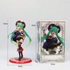 Hatsune Miku Desktop Cute Actionfigur 11cm Neko T-Shirt Ver. Anime Figur Kawaii Mädchen Modell Spielzeug Geschenk